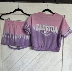 Primark Pink and Purple Kids Matching Set